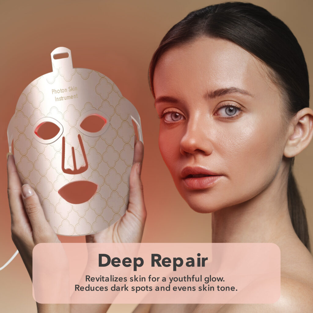 LED 8-Color Light Therapy Mask - Rejuvenate Your Skin - Image 4